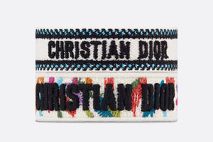 Christian Dior Bracelet Set • Multicolor and White Toile de Jouy Fantastica Embroidery