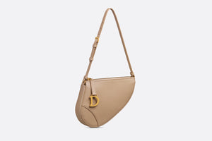 Saddle Shoulder Pouch • Biscuit Goatskin