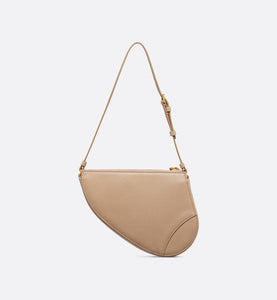 Saddle Shoulder Pouch • Biscuit Goatskin