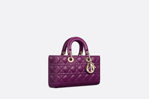 Medium Lady D-Joy Bag • Mulberry Cannage Lambskin