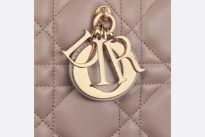 Medium Dior Book Tote • Warm Taupe Macrocannage Calfskin (36.5 x 28 x 17.5 cm)
