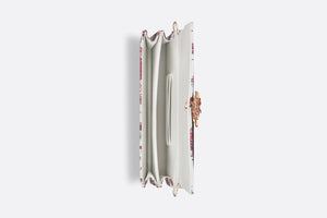 Miss Dior Mini Bag • White and Red Calfskin with Le Cœur des Papillons Print