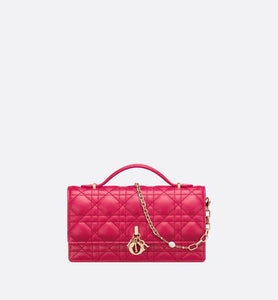 Miss Dior Mini Bag • Passion Pink Cannage Lambskin