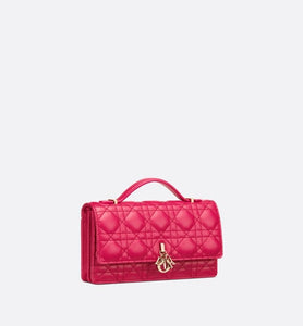 Miss Dior Mini Bag • Passion Pink Cannage Lambskin