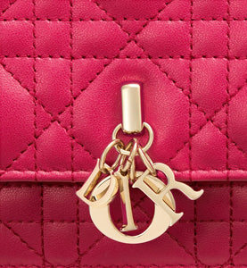 Miss Dior Mini Bag • Passion Pink Cannage Lambskin