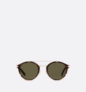 DiorBlackSuit R7U BioAcetate • Brown Tortoiseshell-Effect Pantos Sunglasses