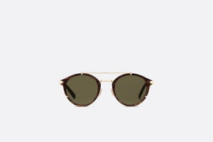 DiorBlackSuit R7U BioAcetate • Brown Tortoiseshell-Effect Pantos Sunglasses