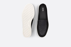 Dior Granville Loafer • Black Suede and Dior Oblique Jacquard