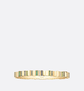 GEM DIOR Bracelet • Yellow Gold, Diamonds, Sapphires and Tsavorite Garnets