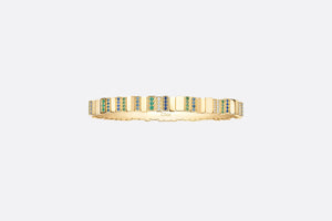 GEM DIOR Bracelet • Yellow Gold, Diamonds, Sapphires and Tsavorite Garnets