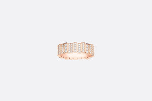 GEM DIOR Ring • Pink Gold and Diamonds