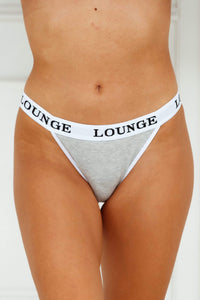 Bamboo Triangle Briefs - Grey