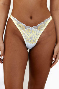 Sustainable Luxe Balcony Briefs (Set) - Lemon