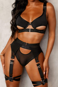 Luna Intimates Bra (Set) - Black