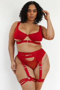 Luna Intimates Bra (Set) - Red