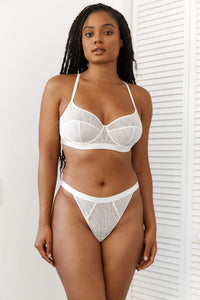 Chic Balcony Bra (Set) - Pearl