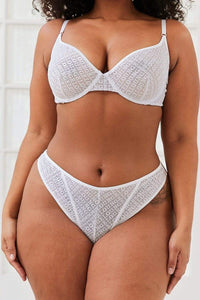 Icon Balcony Bra (Set) - White