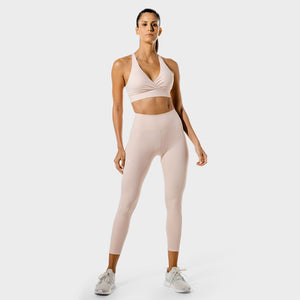 Women's Fitness - Wrap Sports Bra - Peachy Keen