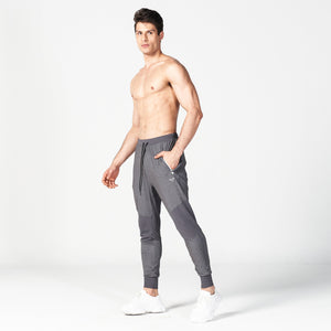 Statement Ribbed Joggers Reimagined - Grey