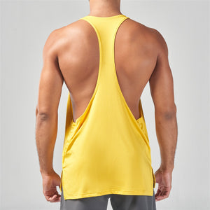 Essential Gym Stringer - Yellow