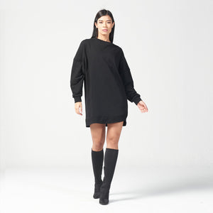 Infinity Relaxed Fit Dress - Black