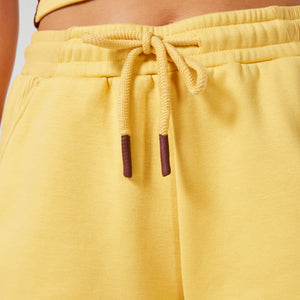 Retrograde Cozy Shorts - Ochre