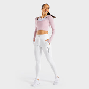 Primal Joggers - Pearl White