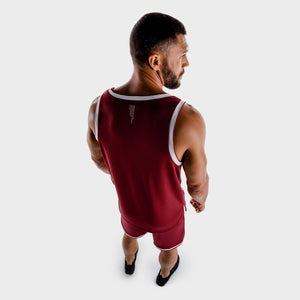 Hybrid Performance Tank - Maroon