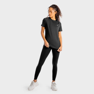 Core Mesh Tee - Onyx