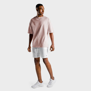 Luxe Oversize Tee - Salmon