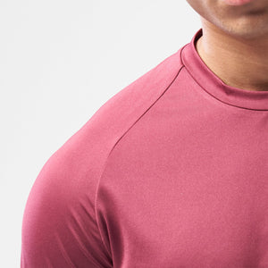 Essential Ultralight Full Sleeves Tee - Burgundy