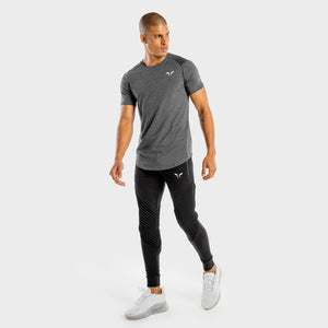 Melange Tee - Dark Grey
