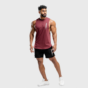 Warrior Cut-Off Stringer - Maroon