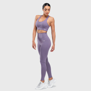 Hera High-Waisted Leggings - Purple