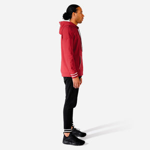 Hybrid Vertical Hoodie - Red