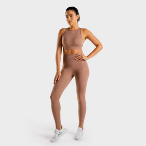 Wolf Sports Bra - Blush