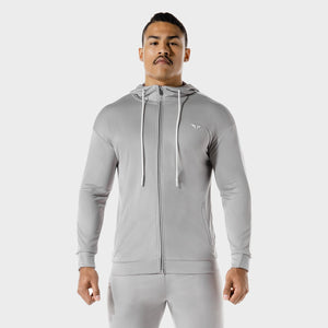 Hybrid Zip Up - Grey