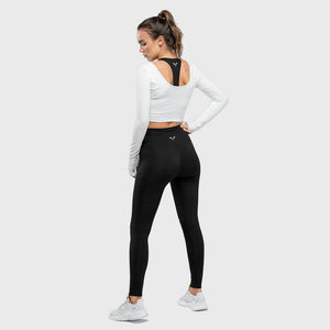 Warrior Crop Tee - White