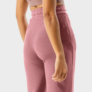 Luxe Wide Leg Pants - Baby Pink