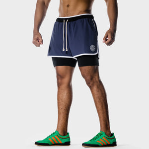 Golden Era 2-in-1 Shorts - Patriot Blue