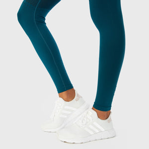 Infinity Seamless Workout Leggings - Blue Coral