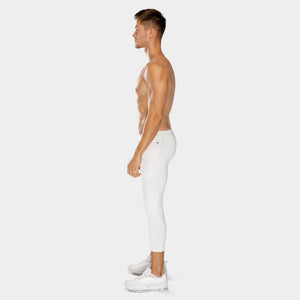 Warrior Tights ¾ - Pearl White
