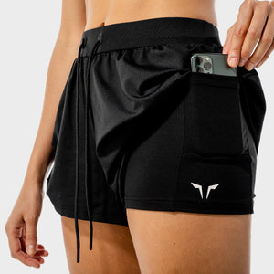 Flux 2-in-1 Shorts - Onyx