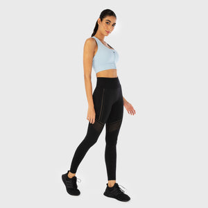 Infinity Seamless Workout Leggings - Black