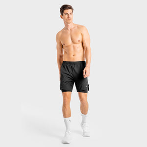 Core Mesh 2-in-1 Shorts - Onyx