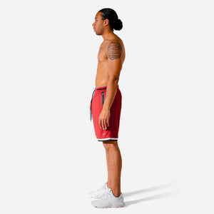 Hybrid Basketball Shorts - Red