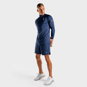 Wolf Running Top - Navy