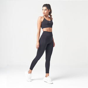 Essential Cropped Leggings 24" - Black