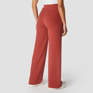 Luxe Wide Leg Pants - Rose