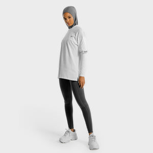 Noor Performance Hijab - Grey